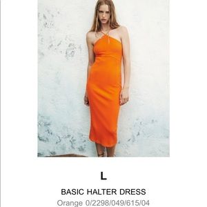 Zara Halter Dress, L